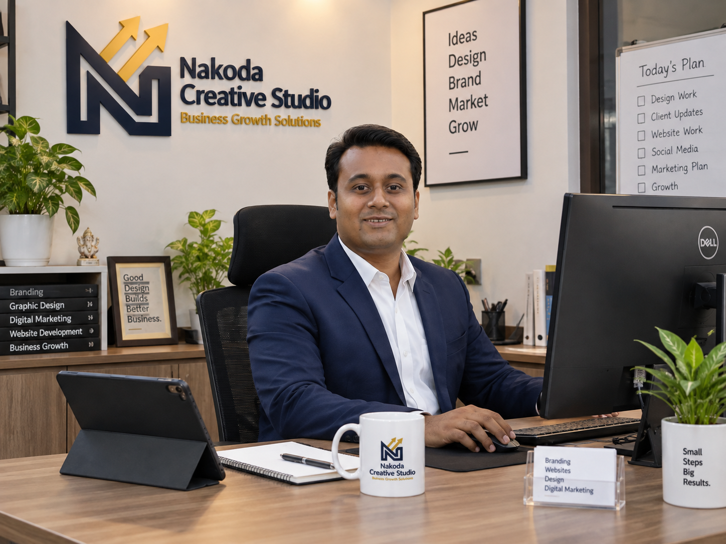 Nakoda Creative Studio workspace
